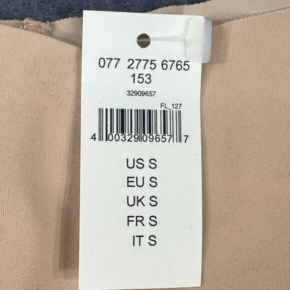 Airie Women's Size Small Panty Thong Tanga Beige New With Tags - Picture 4 of 9